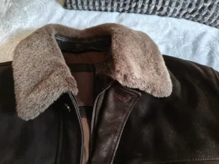 Chaqueta de piel Caramelo