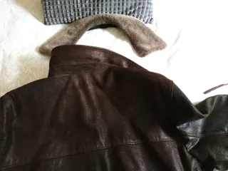 Chaqueta de piel Caramelo