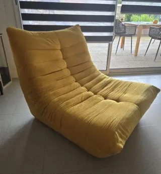 Sofá Togo blanco beige