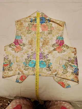 Chaleco y fajín fallero talla 36