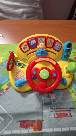 Lote Juguetes Niños: Cochecitos, Tren y Volante