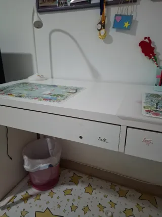 Escritorio doble IKEA 141,5 × 50 cm