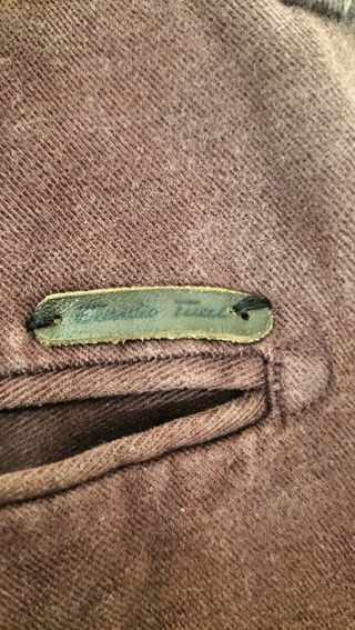 Pantalón Emidio Tucci, color burdeos