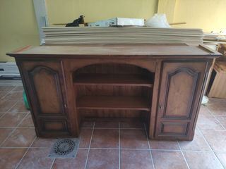 Mueble de salón madera maciza
