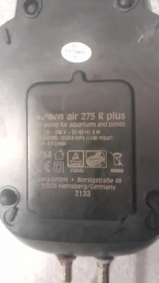 Bombas  de aire sera para acuario