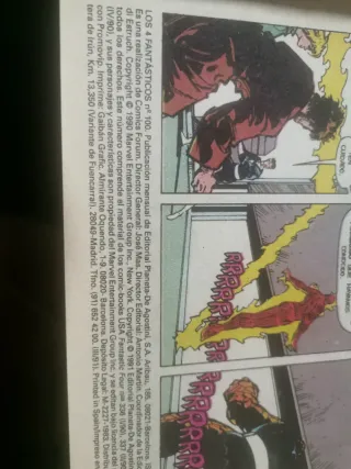comics 4 fantasticos num. 100
