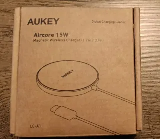 Cargador Inalámbrico Aukey Aircore 15W