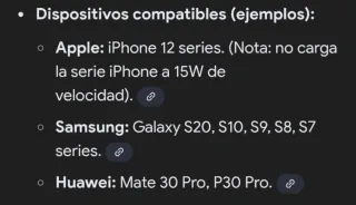 Cargador Inalámbrico Aukey Aircore 15W