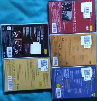 DVD Musica Classica Philharmoniker, Prezzo per unità