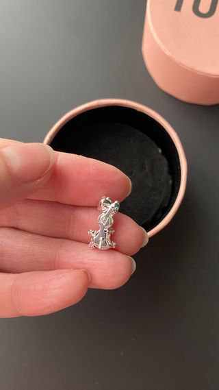 Pendientes Tous Corazón Negro y Perla