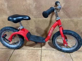 Bicicleta de equilibrio roja Kazam