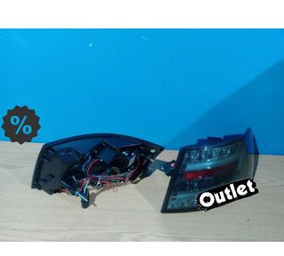 SH PILOTOS LED AUDI A6 C6 SEDAN 04-08 AHUMADO 7PIN R018090C1