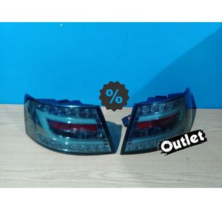 SH PILOTOS LED AUDI A6 C6 SEDAN 04-08 AHUMADO 7PIN R018090C1