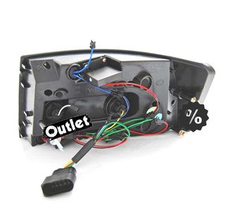 SH PILOTOS LED AUDI A6 C6 SEDAN 04-08 AHUMADO 7PIN R018090C1