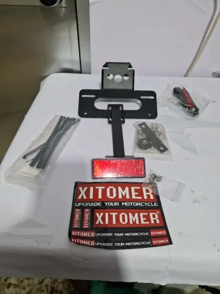 Soporte Matrícula Moto Kawasaki