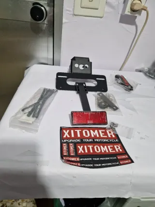 Soporte Matrícula Moto Kawasaki