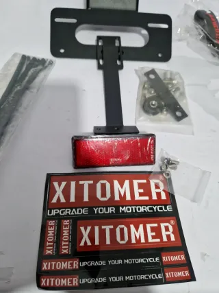 Soporte Matrícula Moto Kawasaki