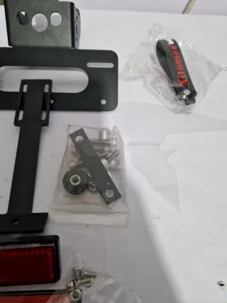 Soporte Matrícula Moto Kawasaki