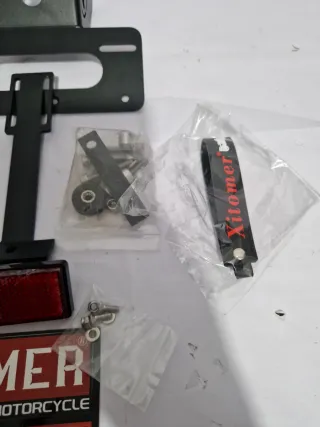 Soporte Matrícula Moto Kawasaki