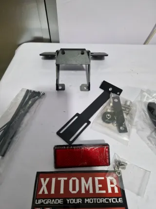 Soporte Matrícula Moto Kawasaki