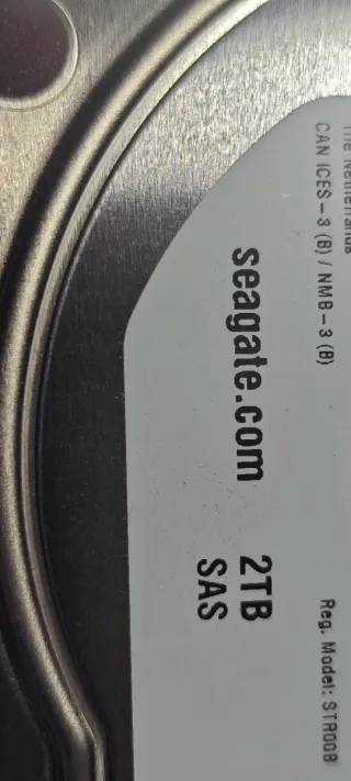 Disco Duro Seagate Enterprise 2TB SAS + CADDY