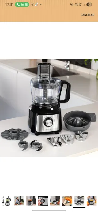 Cecotec FoodProcessor Comino 1000