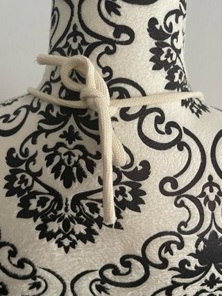 Vestido Mango cuello halter beige