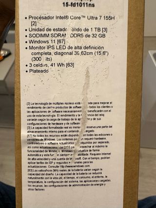 Portátil HP 15-fd1011ns