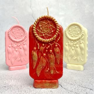 Molde Silicona Atrapasueños Vela 12cm