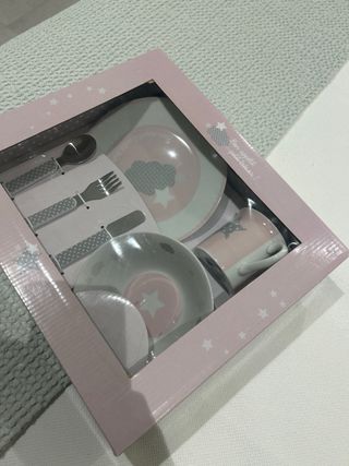 Vajilla infantil Maison du Monde estrellas