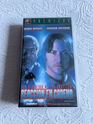 Cinta VHS Reacción en Cadena (Keanu Reeves)