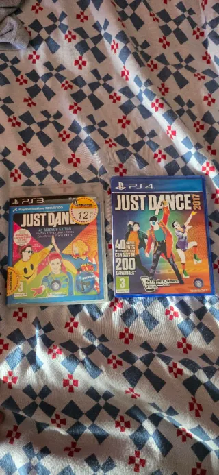 Just Dance PS3 y PS4 5€ por separado