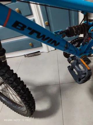 Bicicleta infantil B-TWIN azul