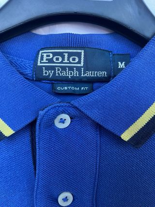 Polo Ralph Lauren M Azul y Blanco