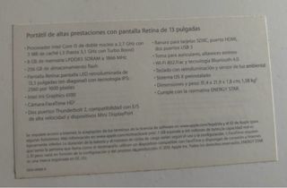 MacBook Pro 13” Plata