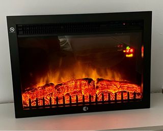 Estufa eléctrica con mando