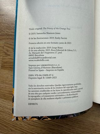 El priorato del naranjo