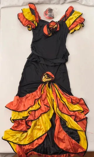 Disfraz Sevillana Talla Única