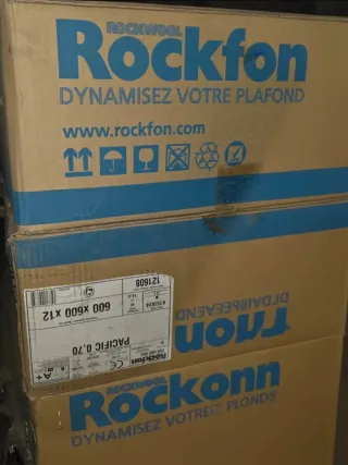 Paneles acústicos y termicos de lana de roca