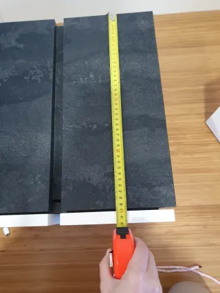 2 Mesitas de Noche Blancas y Negras