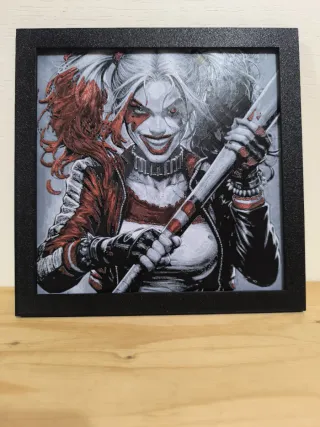 Harley Quinn Hueforge 20x20cm