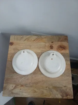 2 Platos Antiguos Manises/Talavera