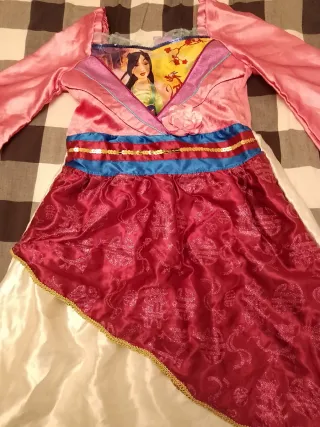 Disfraz Mulan Niña 7-8 años