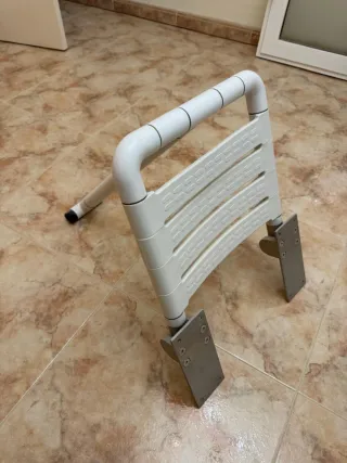 Silla de ducha plegable