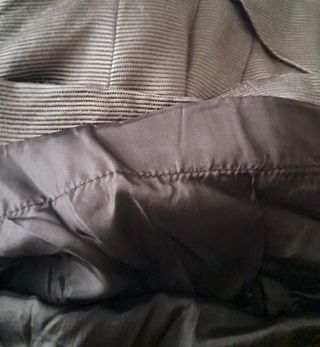 Vestido fiesta marrón y dorado