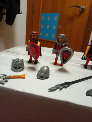 Playmobil Caballeros con Accesorios