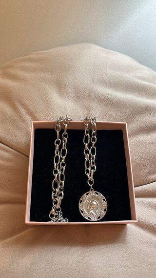 Collar Virgen Niña Plata