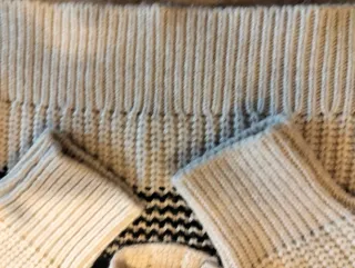 Jersey Slow Love Rayas Blanco y Negro