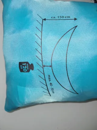 Amaca Crivit Blu/Teal