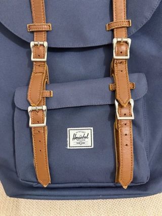Mochila Herschel Azul y Marrón